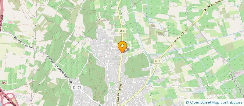 localisation de l'entreprise MIMATP 84 à CAUMONT-SUR-DURANCE