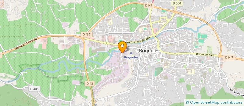 localisation de l'entreprise MIMAZ à BRIGNOLES