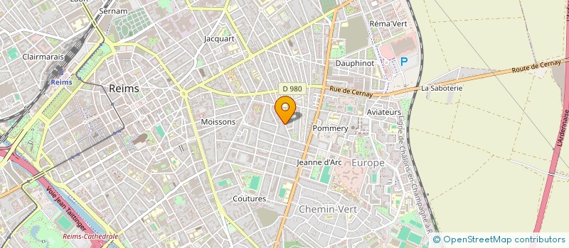 localisation de l'entreprise MIMAZO  REIMS