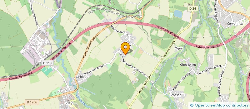 localisation de l'entreprise MIMBELLY  VIRY