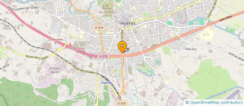 localisation de l'entreprise MIME à HYERES