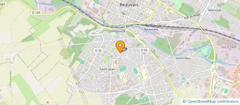 localisation de l'entreprise MIMEDANSE à BEAUVAIS