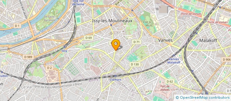 localisation de l'entreprise MIMESIS à ISSY-LES-MOULINEAUX