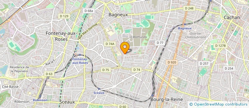 localisation de l'entreprise MIMESIS à BAGNEUX