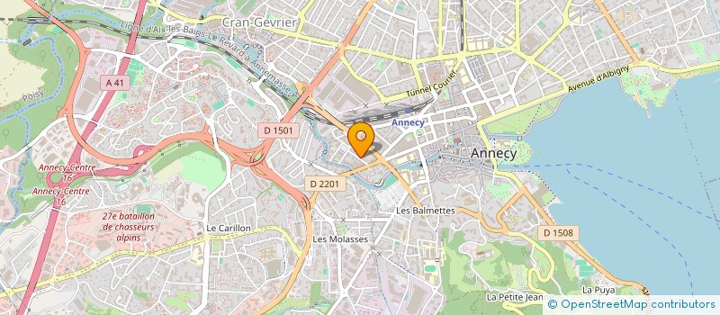 localisation de l'entreprise MIMETIK à ANNECY
