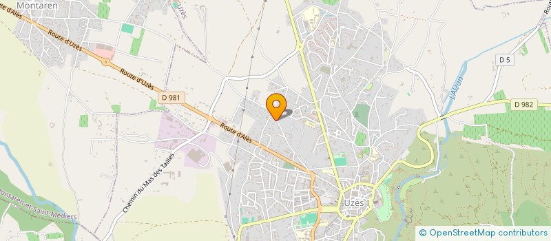 localisation de l'entreprise MIMI  UZES