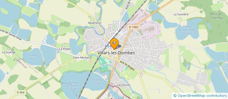 localisation de l'entreprise MIMI à VILLARS-LES-DOMBES