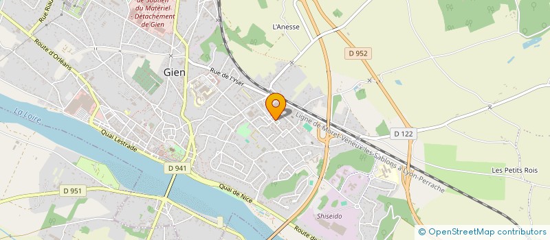 localisation de l'entreprise MIMI à GIEN