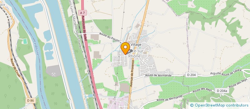 localisation de l'entreprise MIMI  SAULCE-SUR-RHONE