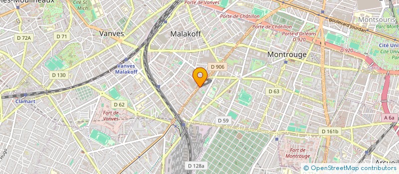 localisation de l'entreprise MIMI AND CO à MONTROUGE