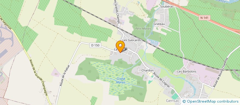 localisation de l'entreprise MIMI AND CO  GENSAC-LA-PALLUE