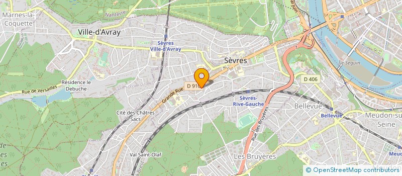 localisation de l'entreprise MIMI BEAUTY à SEVRES