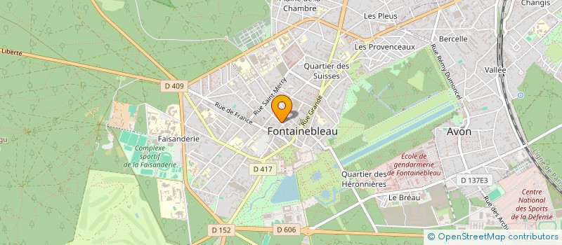 localisation de l'entreprise MIMI COLIBRI  FONTAINEBLEAU