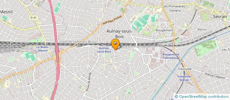 localisation de l'entreprise MIMI CREATION à AULNAY-SOUS-BOIS