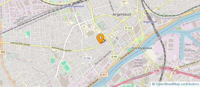 localisation de l'entreprise MIMI PIZZA  ARGENTEUIL