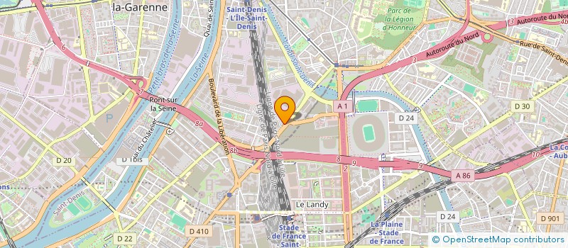 localisation de l'entreprise MIMI PRESTIGE CARS  SAINT-DENIS