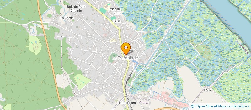 localisation de l'entreprise MIMI ROSE  LA TREMBLADE