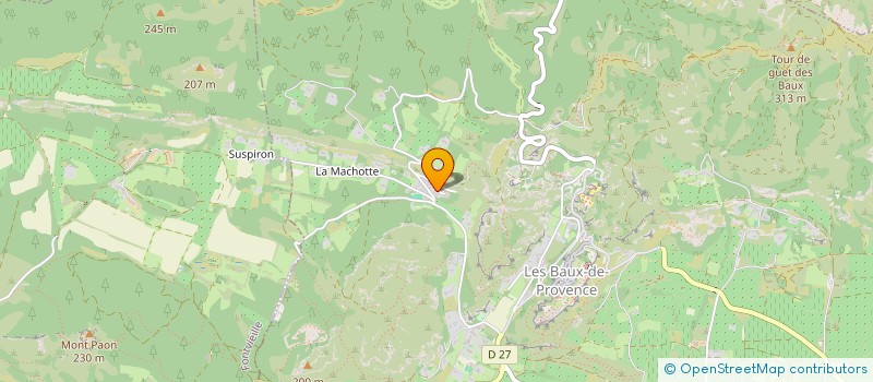 localisation de l'entreprise MIMI TRALALA à LES BAUX-DE-PROVENCE