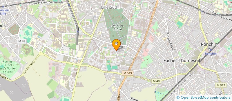 localisation de l'entreprise MIMI VTC à LILLE