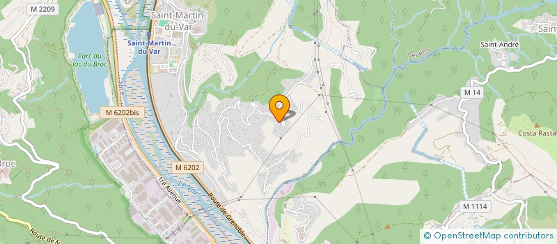 localisation de l'entreprise MIMIGREGE  SAINT-MARTIN-DU-VAR