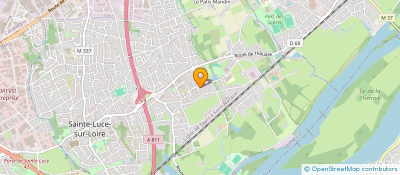 localisation de l'entreprise MIMIK 7/18  SAINTE-LUCE-SUR-LOIRE