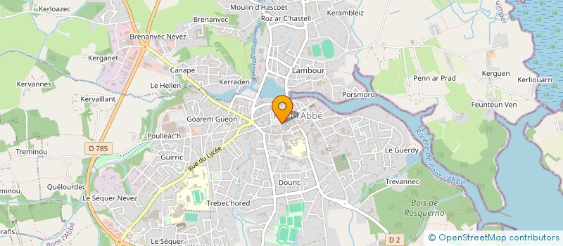 localisation de l'entreprise MIMIKADO à PONT-L'ABBE
