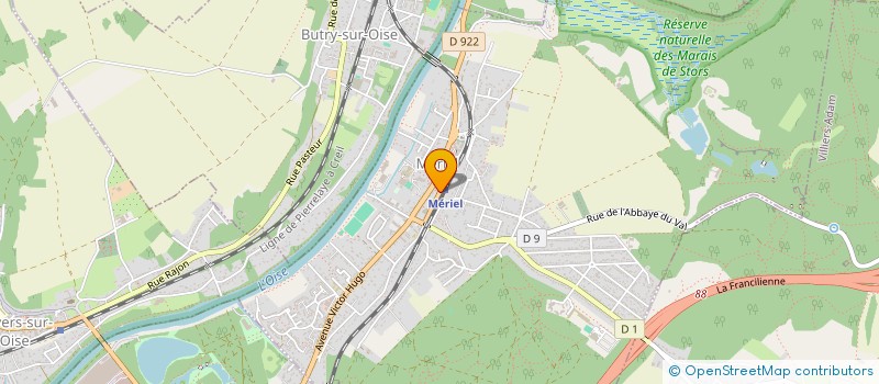 localisation de l'entreprise MIMIL  MERIEL