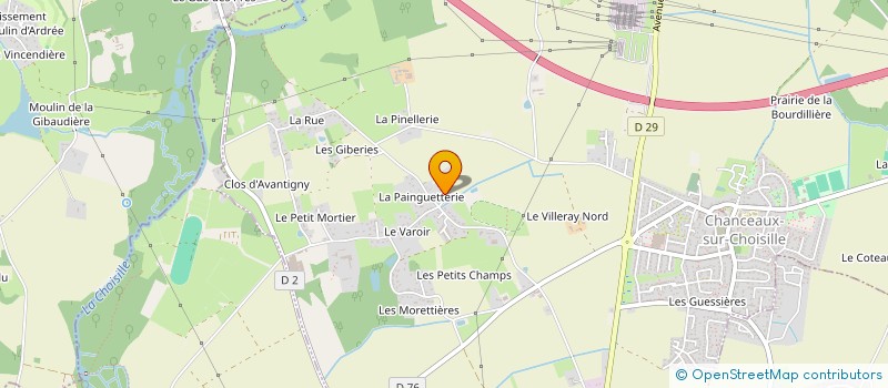localisation de l'entreprise MIMIL GABY ET COMPAGNIE à CHANCEAUX-SUR-CHOISILLE