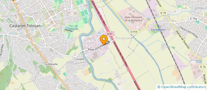 localisation de l'entreprise MIMIMACLO à CASTANET-TOLOSAN