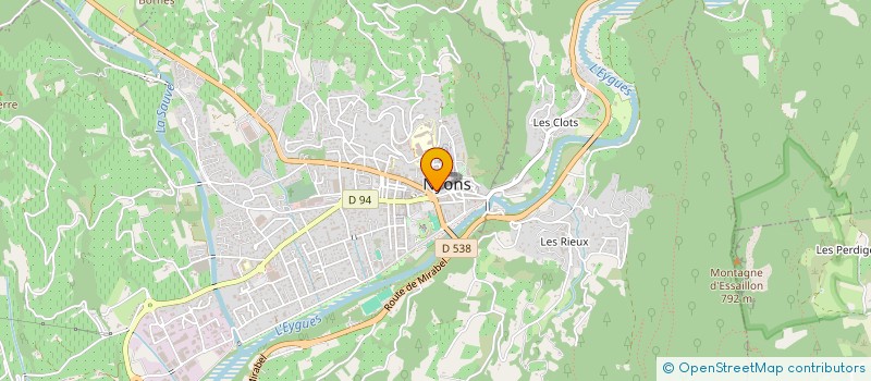 localisation de l'entreprise MIMIMOSA  NYONS