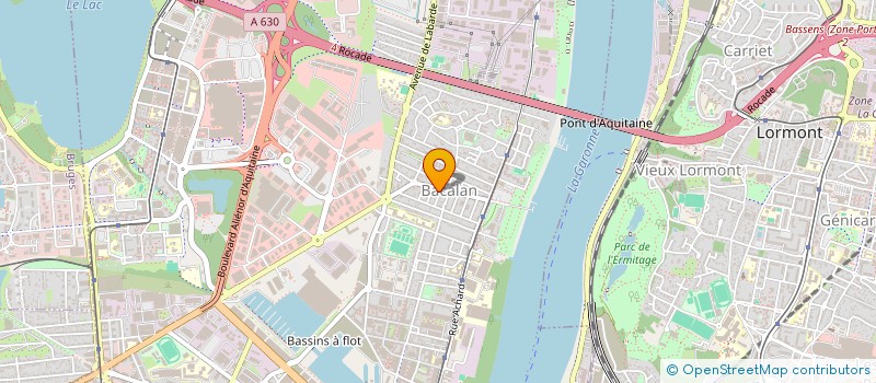 localisation de l'entreprise MIMINO à BORDEAUX
