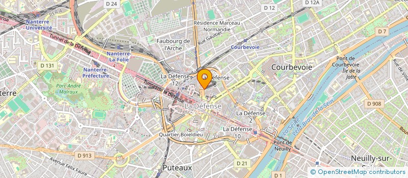 localisation de l'entreprise MIMIR à COURBEVOIE