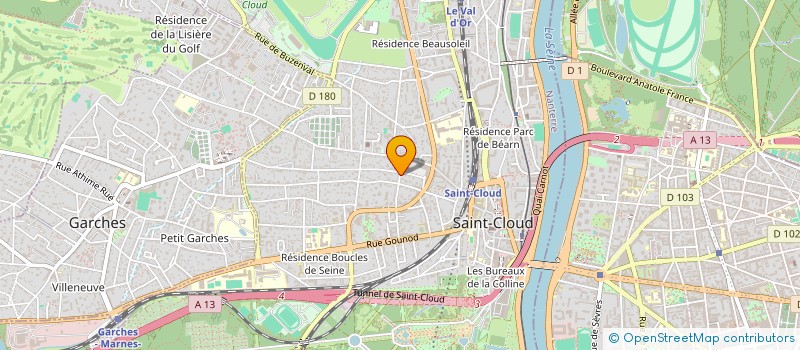 localisation de l'entreprise MIMIROM à SAINT-CLOUD