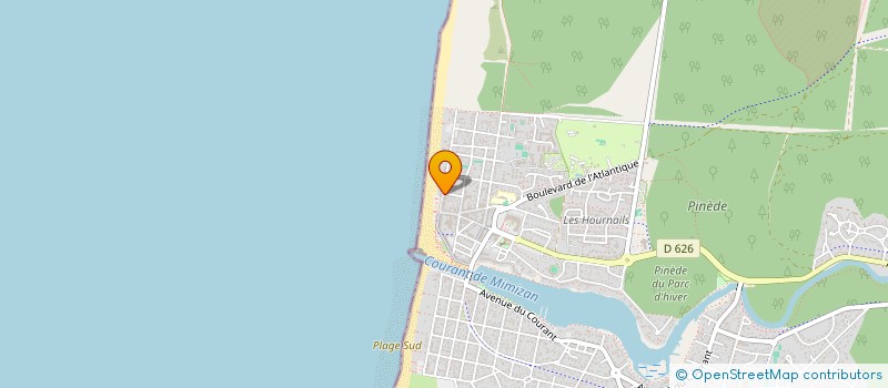 localisation de l'entreprise MIMIZ'LAND  MIMIZAN