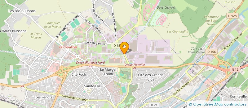 localisation de l'entreprise MIMMO à DREUX