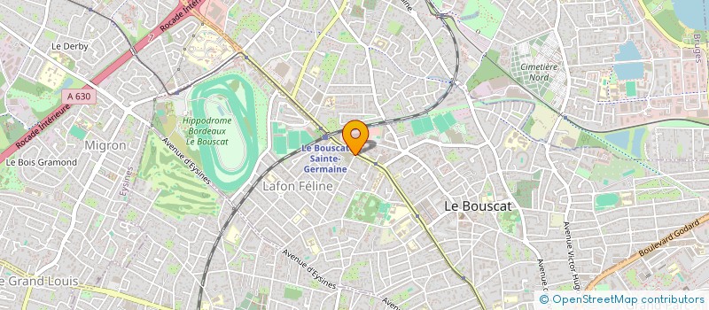 localisation de l'entreprise MIMO  LE BOUSCAT