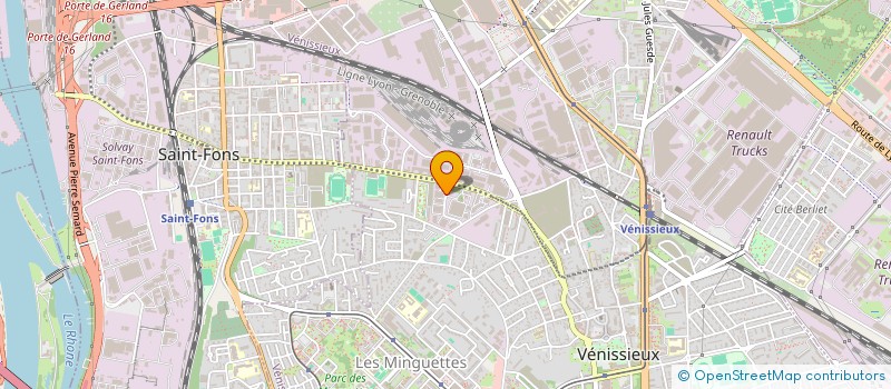 localisation de l'entreprise MIMO DETECT à VENISSIEUX