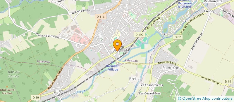 localisation de l'entreprise MIMO IMMOBILIER  BREUILLET