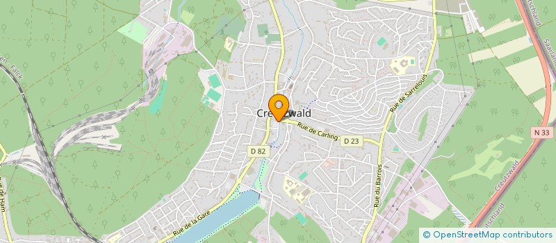 localisation de l'entreprise MIMO-TRANS à CREUTZWALD