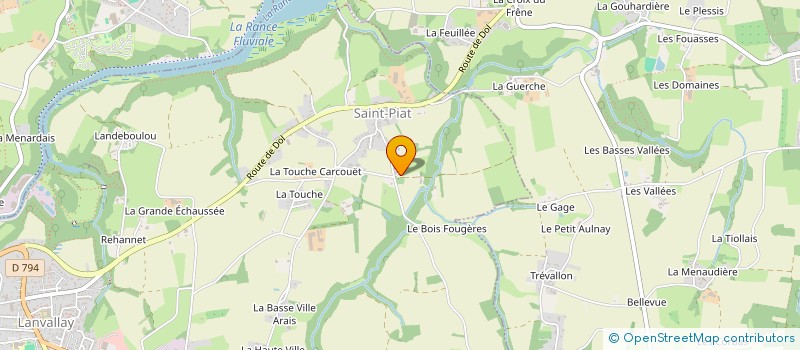 localisation de l'entreprise MIMOEZ  LANVALLAY