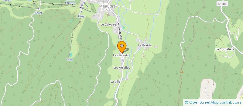 localisation de l'entreprise MIMOLETTE  AUTRANS-MEAUDRE EN VERCORS