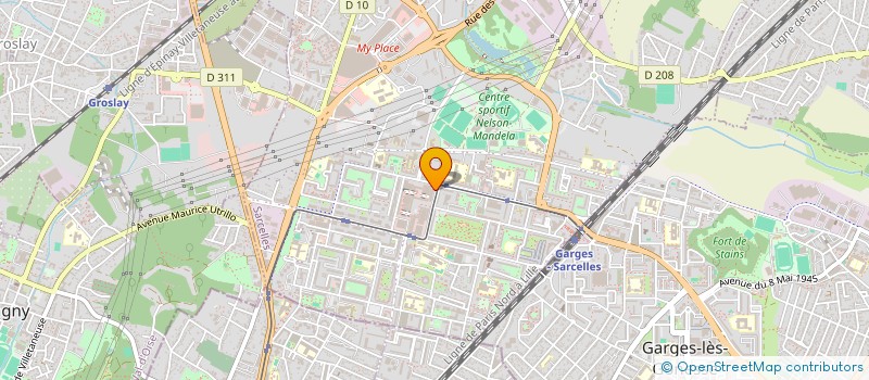 localisation de l'entreprise MIMONISA HELP à SARCELLES