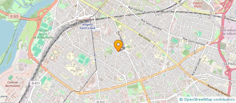 localisation de l'entreprise MIMONOD à ANGERS