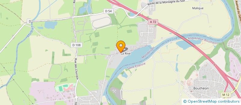 localisation de l'entreprise MIMOPAU  SAINT-CYPRIEN