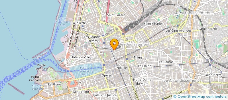 localisation de l'entreprise MIMOSA à MARSEILLE