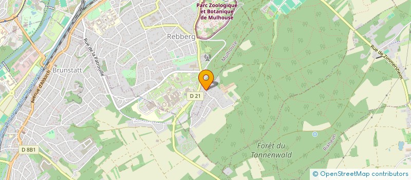 localisation de l'entreprise MIMOSA  MULHOUSE