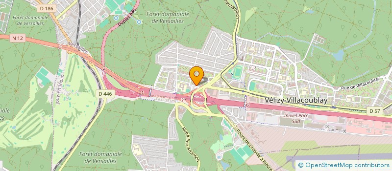 localisation de l'entreprise MIMOSA  VELIZY-VILLACOUBLAY