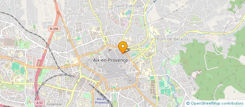 localisation de l'entreprise MIMOSA à AIX-EN-PROVENCE