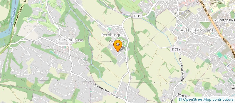 localisation de l'entreprise MIMOSA  PECHBUSQUE