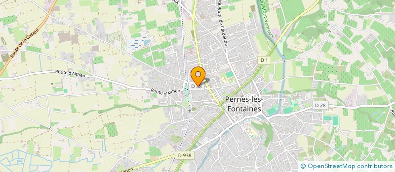 localisation de l'entreprise MIMOSA  PERNES-LES-FONTAINES